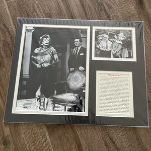 I love Lucy Italian movie sign mat picture frame